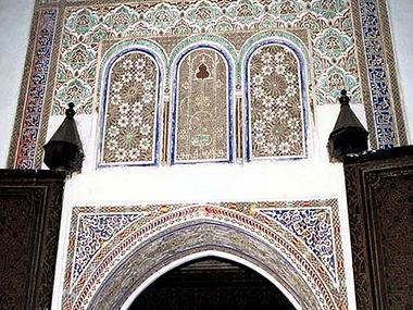 Feinstes Mosaik in den Pal�sten